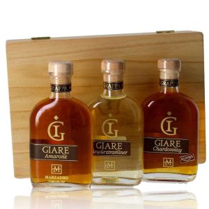 Confezione GRAPPA 3 Mini Giare Riserva MARZADRO